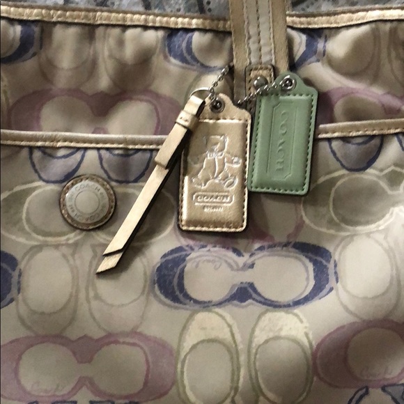Couch signature diaper bag. Gently used - Picture 2 of 4